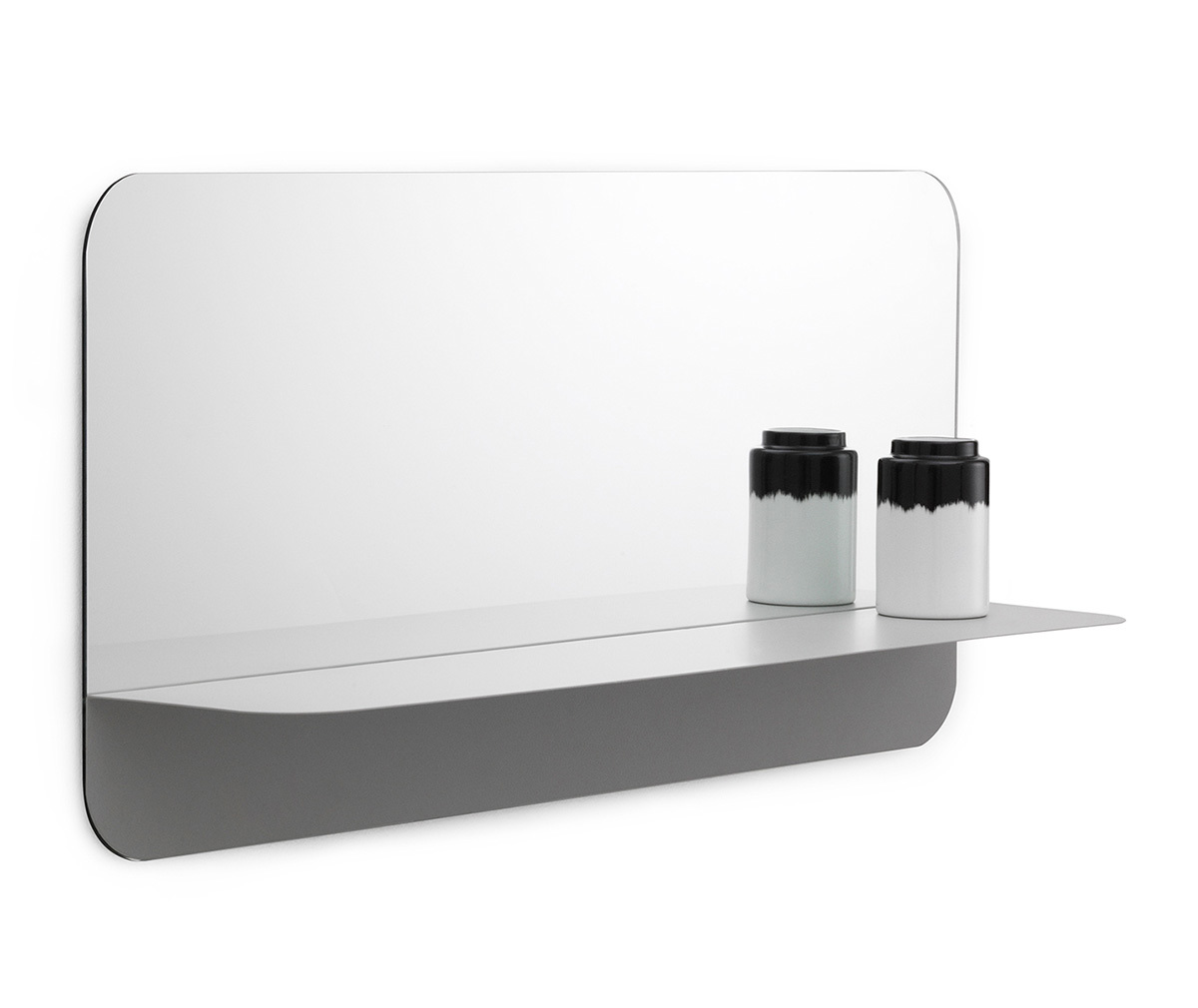 Normann Copenhagen Horizon Mirror Grey, 80 x 40 cm