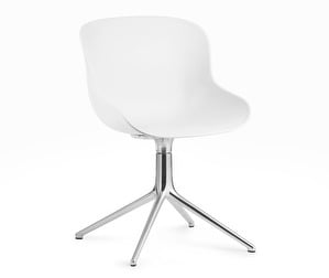 Hyg Office Chair, White/Aluminium