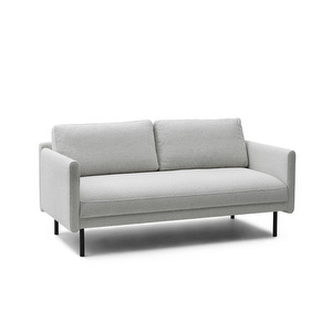 Rar-sohva, Venezia-kangas luonnonvalkoinen, L 170 cm
