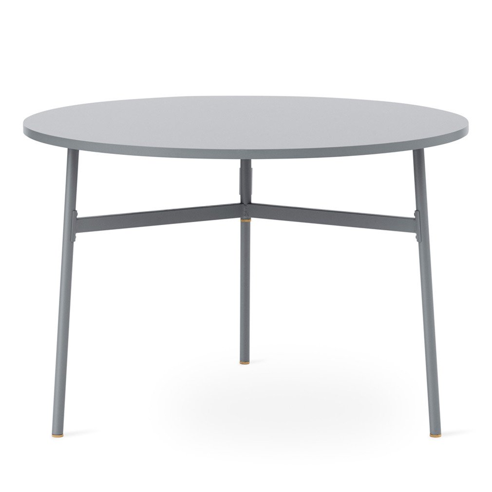 Normann Copenhagen Union-ruokapöytä grey, ⌀ 110 cm