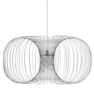 Coil Pendant Light, Steel, Ø110