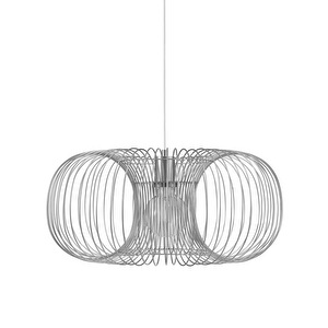 Coil Pendant Light, Steel, Ø50