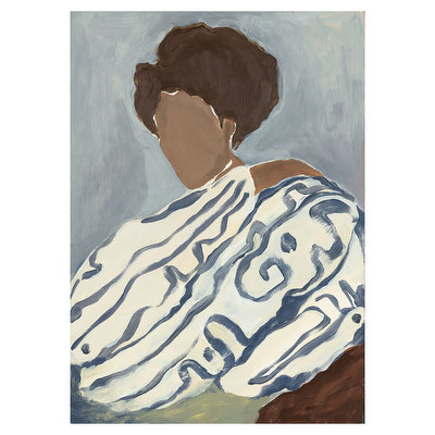 Blue Curls -juliste