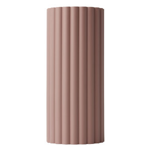 Donna-seinävalaisin, roosa, 15 cm