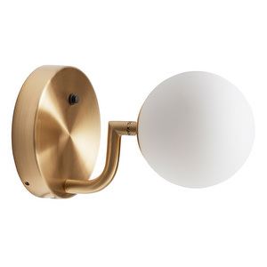 Mobil 12 Wall Lamp, Brass