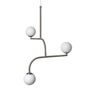 Mobil 70 Pendant Lamp, Nickel