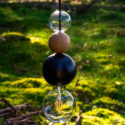 QUU Single Glass L -riippuvalaisin