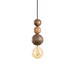 QUU Single L -riippuvalaisin, walnut