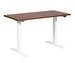 Race Standing Desk, Walnut/White, 60 x 120 cm