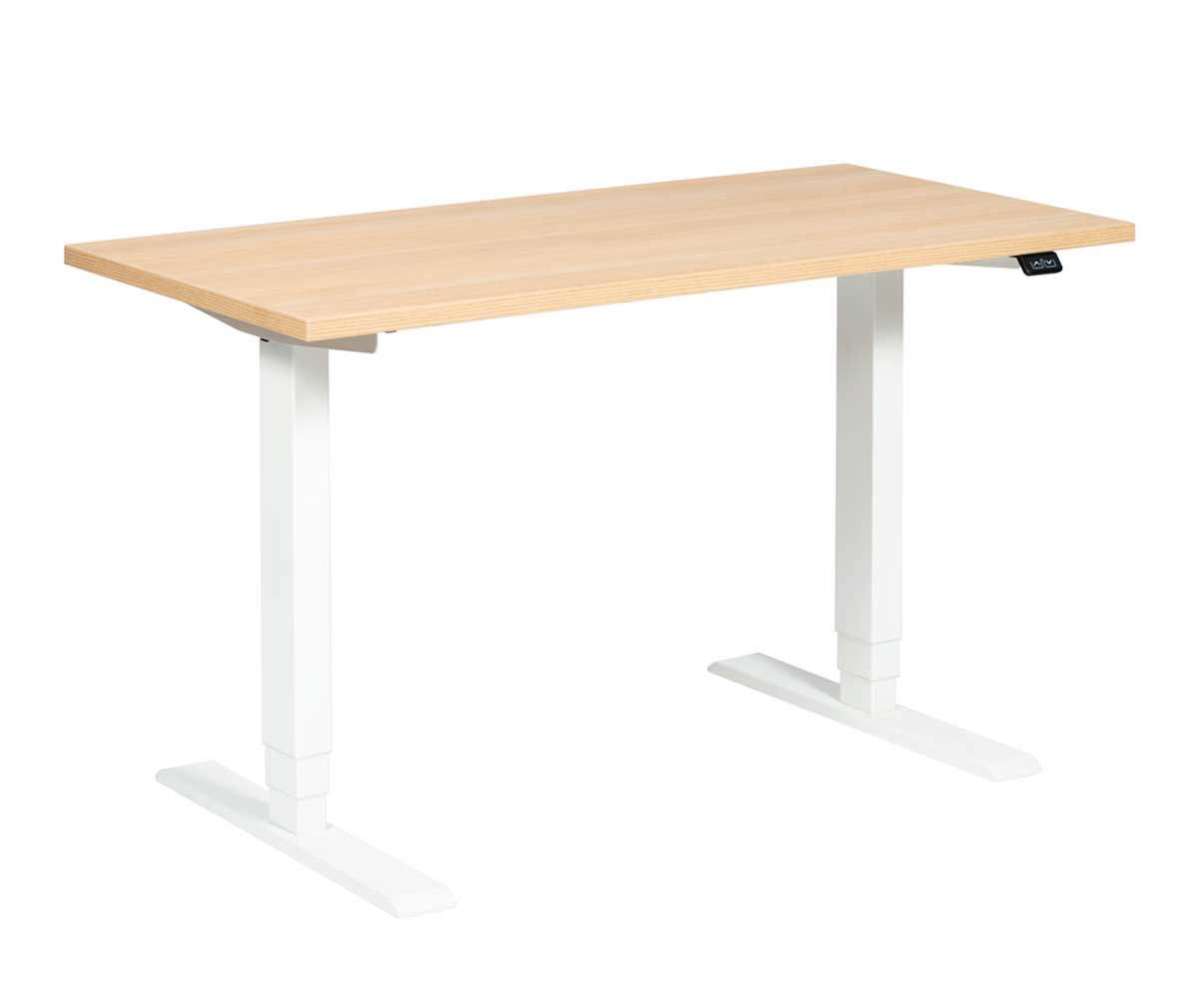 Vepsäläinen Race Standing Desk Oak/White, 60 x 120 cm