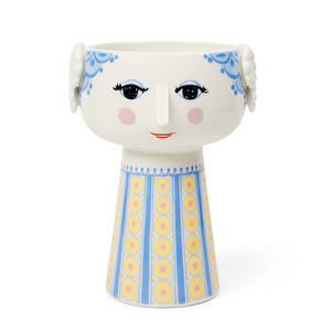 Eva-maljakko, sininen, K 18,5 cm