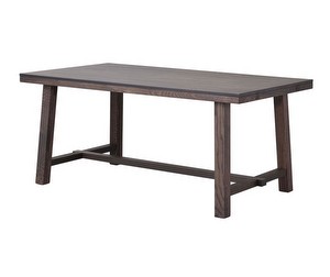 Brooklyn Extendable Dining Table, Brown Oak, 95 x 170 cm