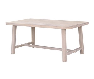 Brooklyn Extendable Dining Table, White Oiled Oak, 95 x 170 cm