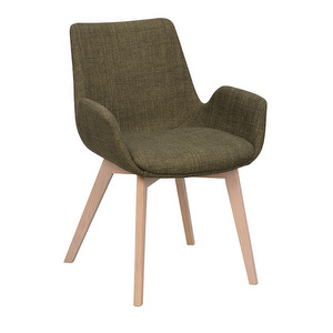 Drimsdale-tuoli, vihreä/valkolakattu tammi