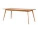 Greta Extendable Dining Table, Oak Veneer, 90 x 190 cm