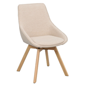 Alison-tuoli, vaalea beige / tammi