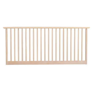 Riggins-sängynpääty, valkolakattu tammi, L 194 cm
