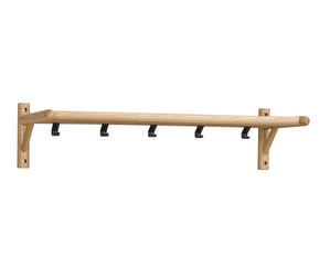 Milford Hat Rack, Oak, 80 cm