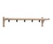 Milford Hat Rack, White Lacquered Oak, 80 cm