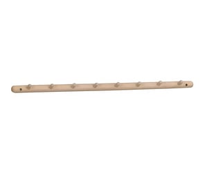 Milford Clothes Hanger, White Lacquered Oak, 80 cm