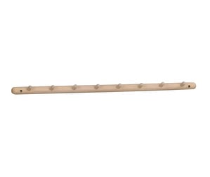 Milford Clothes Hanger, White Lacquered Oak, 80 cm