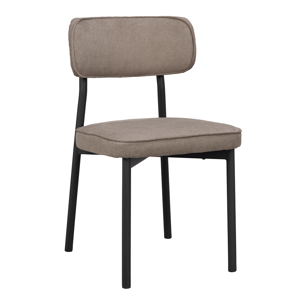 Rowico Paisley-tuoli harmaanruskea/musta