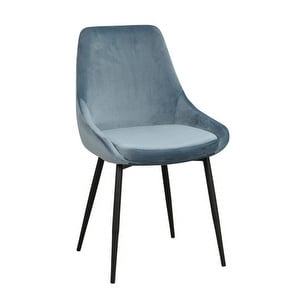 Sierra-tuoli, sininen sametti/musta