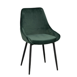 Sierra-tuoli, vihreä sametti/musta