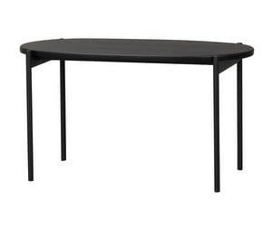 Skye-sohvapöytä, musta tammi/musta, 80 x 40 cm