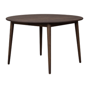 Tyler -jatkettava ruokapöytä, ruskea tammi, Ø 120/165 cm Tyler -jatkettava ruokapöytä, ruskea tammi, Ø 120/165 cm