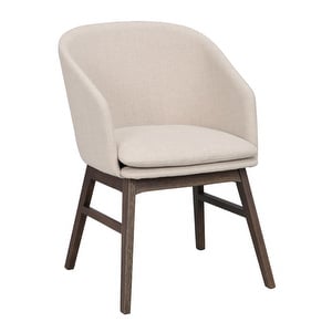 Windham-tuoli käsinojilla, beige/ruskea tammi Windham-tuoli käsinojilla, beige/ruskea tammi