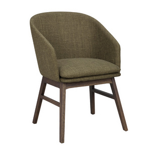 Windham-tuoli käsinojilla, vihreä/ruskea tammi