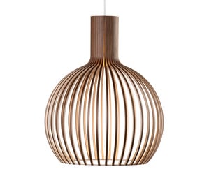 Octo 4240 Pendant Lamp, Walnut