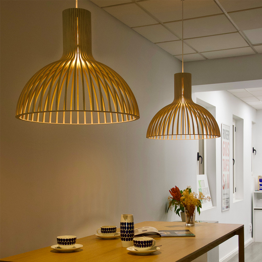 Secto Design Victo 4250 Pendant Lamp, Walnut | Vepsäläinen