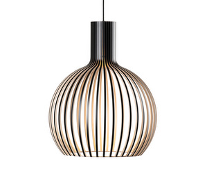 Octo Small 4241 Pendant Light, Black