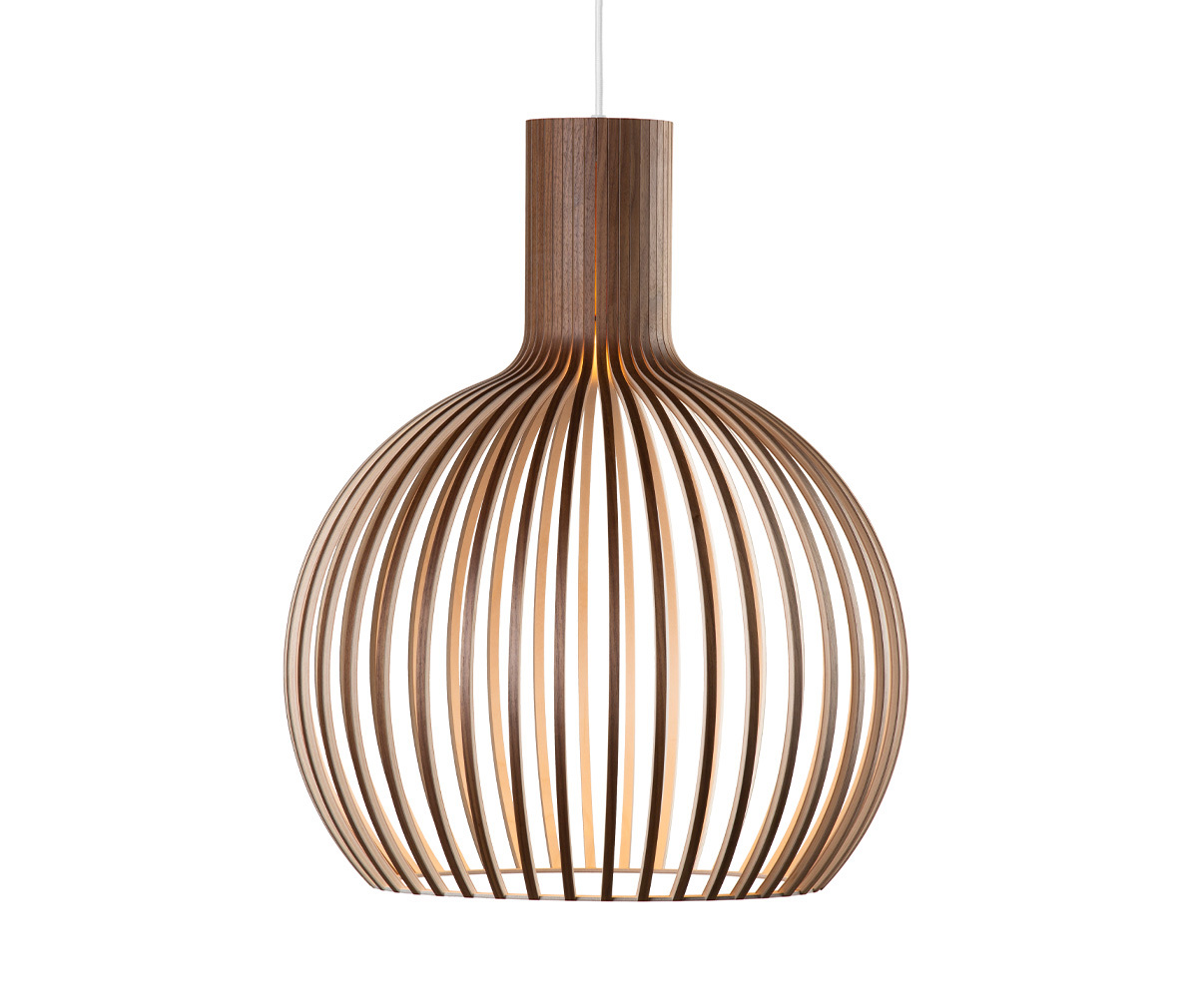 Secto Design Octo Small 4241 -riippuvalaisin pähkinä