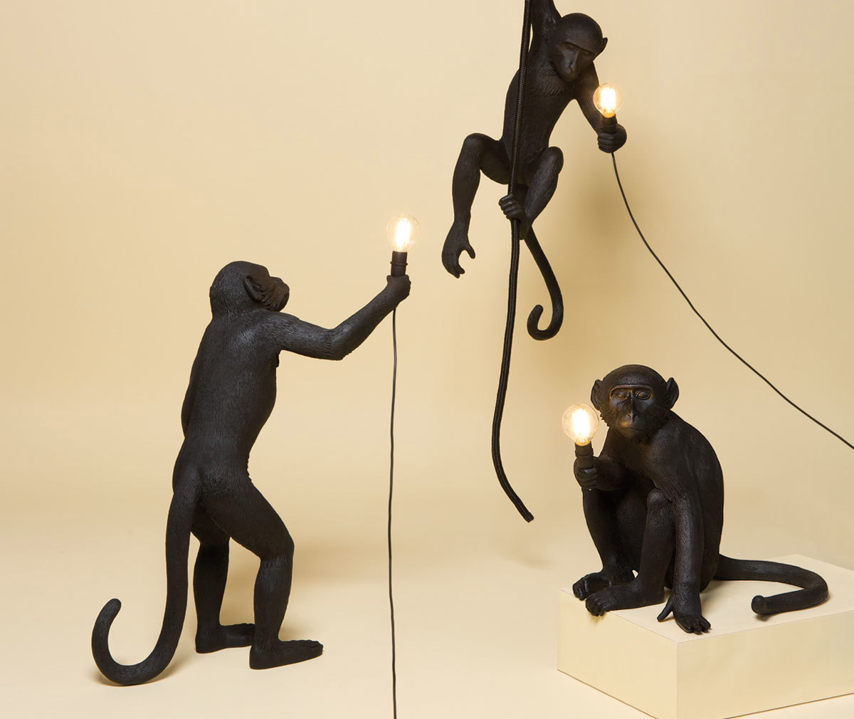 Monkey Wall Lamp