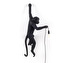 Monkey Wall Lamp, Black