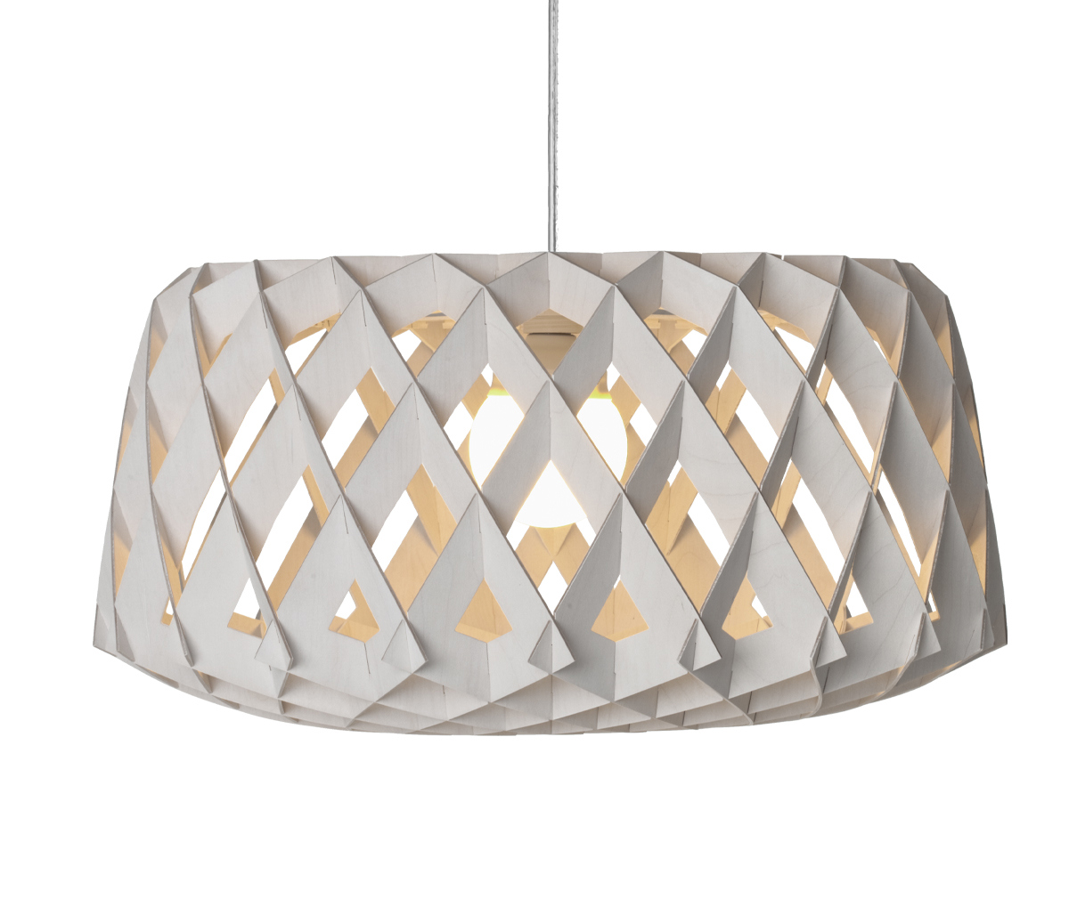 Pilke Lights Pilke-riippuvalaisin valkoinen, ø 60 cm