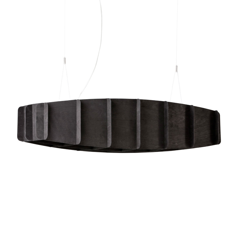 Pilke Lights Ristikko-riippuvalaisin musta, 95 x 95 cm