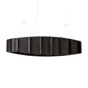 Ristikko Pendant Lamp, Black, 95 x 95 cm