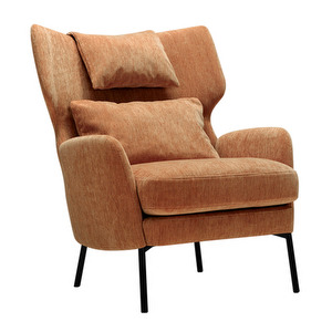 Alex Armchair, Atropa Fabric 6 Cognac