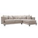 Colorado Chaise Sofa, Caleido Fabric 3790 Beige, Right
