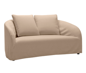 Dahlia-sohva, Maple-kangas 3 beige, L 160 cm