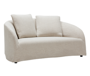 Dahlia Sofa, Pine Fabric 1 Nature, W 160 cm