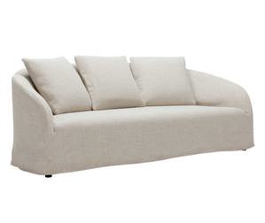 Dahlia Sofa, Pine Fabric 1 Nature, W 210 cm