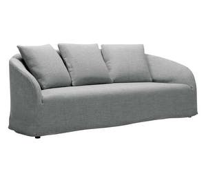 Dahlia Sofa, Pine Fabric 3 Grey, W 210 cm