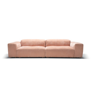 Edda Sofa, Wildflower Fabric 8 Dusty Pink, W 310 cm