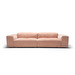 Edda Sofa, Wildflower Fabric 8 Dusty Pink, W 310 cm