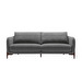 Jenny Sofa, Moss Fabric 12 Dark Grey, W 215 cm